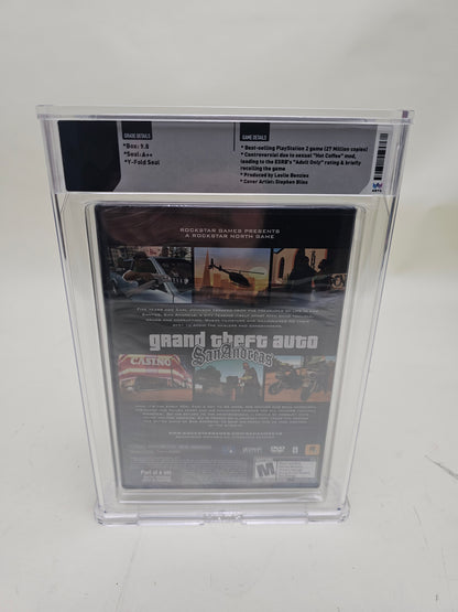 New Grand Theft Auto San Andreas (Sony PlayStation 2 PS2, 2004) Wata 10 A++