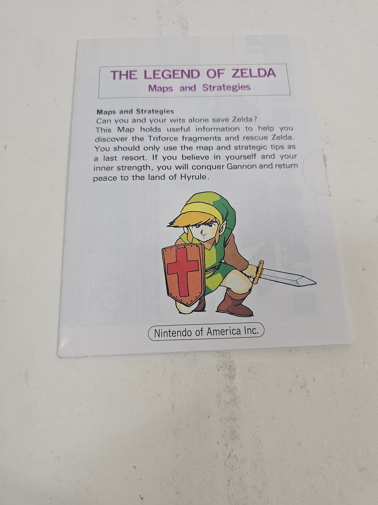 Legend of Zelda  (Nintendo NES,  1987)  CIB