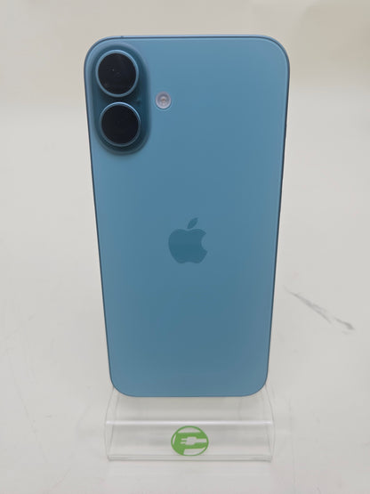 Unlocked Apple iPhone 16 Plus 128GB 18.6.2 Teal MXUX3LL/A