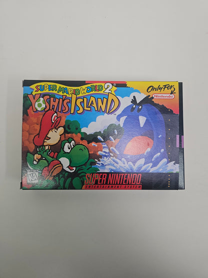 Super Mario World 2 Yoshi's Island (Super Nintendo SNES, 1995)
