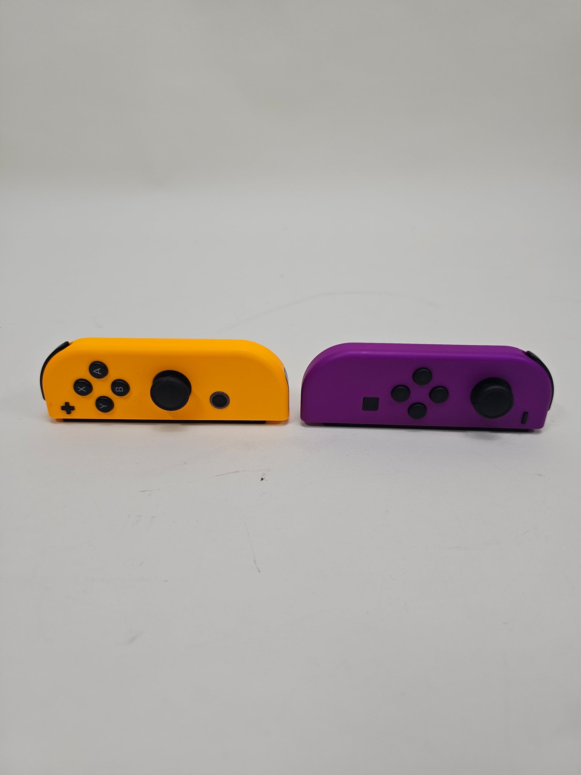Purple Nintendo Switch Joy Purple And Yellow Joy Con Controllers