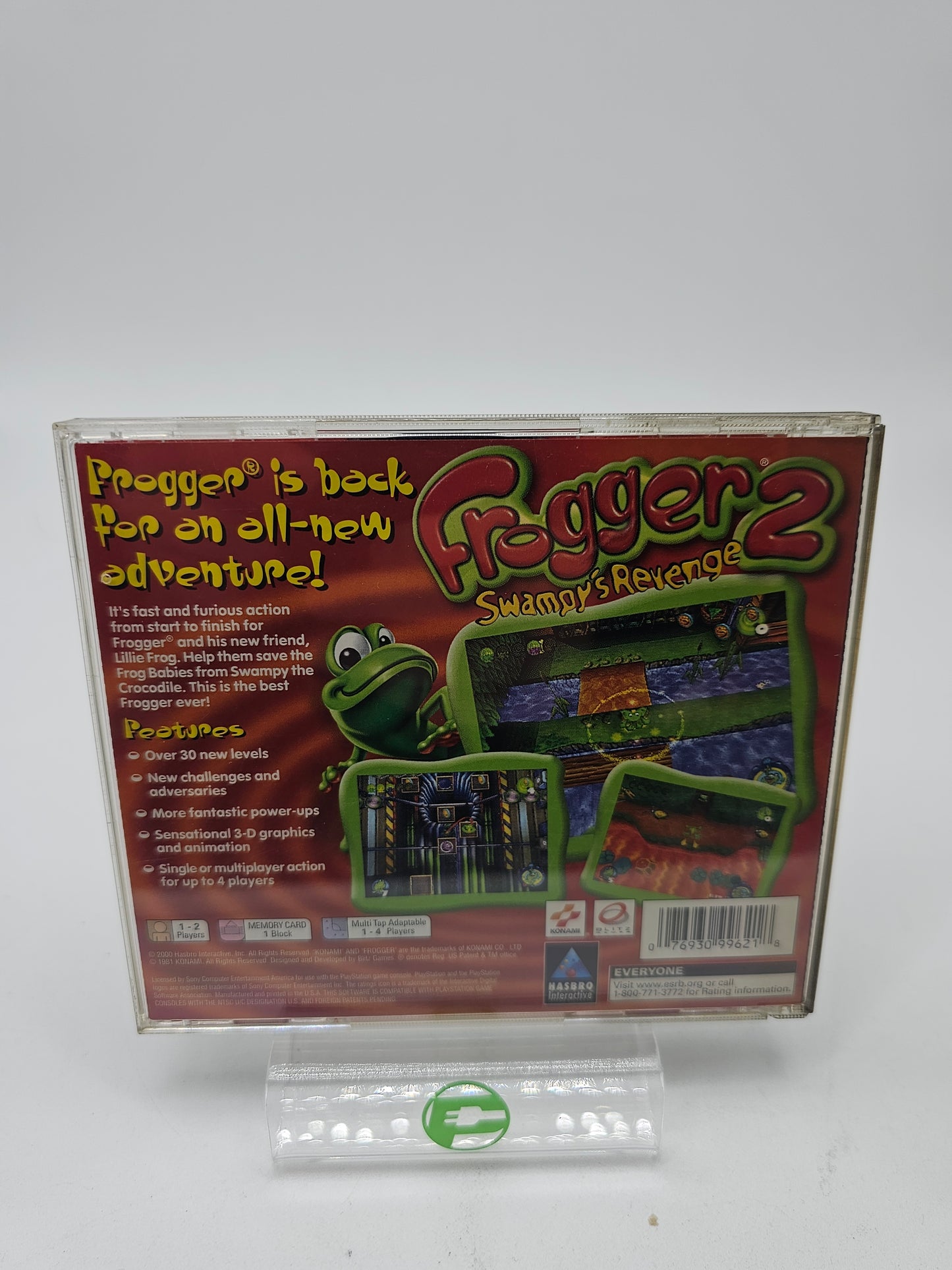 Frogger 2 Swampy's Revenge (Sony PlayStation 1 PS1, 2000)