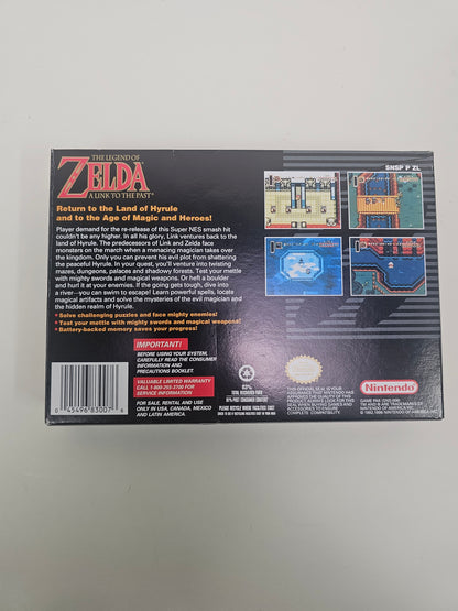 Zelda Link to the Past [Player's Choice] (Super Nintendo SNES, 1995)