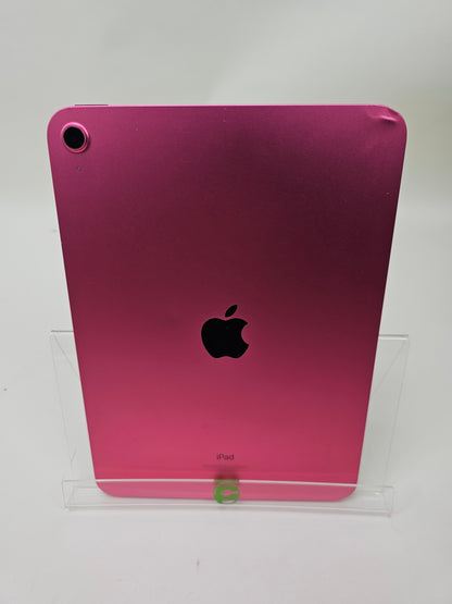 WiFi Only Apple iPad 10th Gen 64GB Pink J36XL6GPLX READ