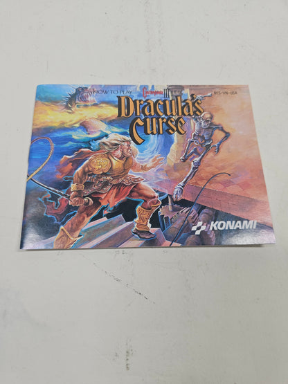 Castlevania III Dracula's Curse  (Nintendo NES,  1990) CIB