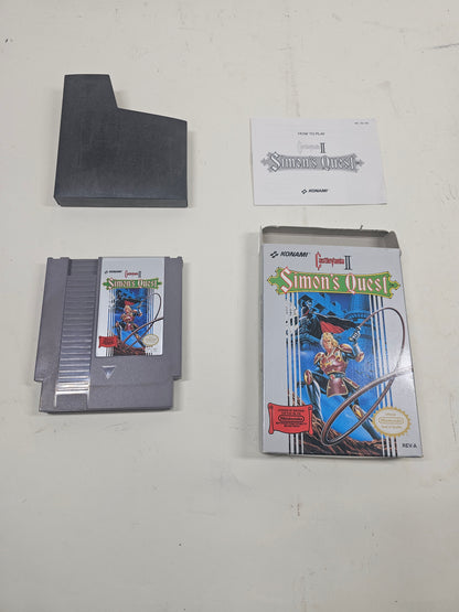 Castlevania II Simon's Quest  (Nintendo NES,  1988) CIB