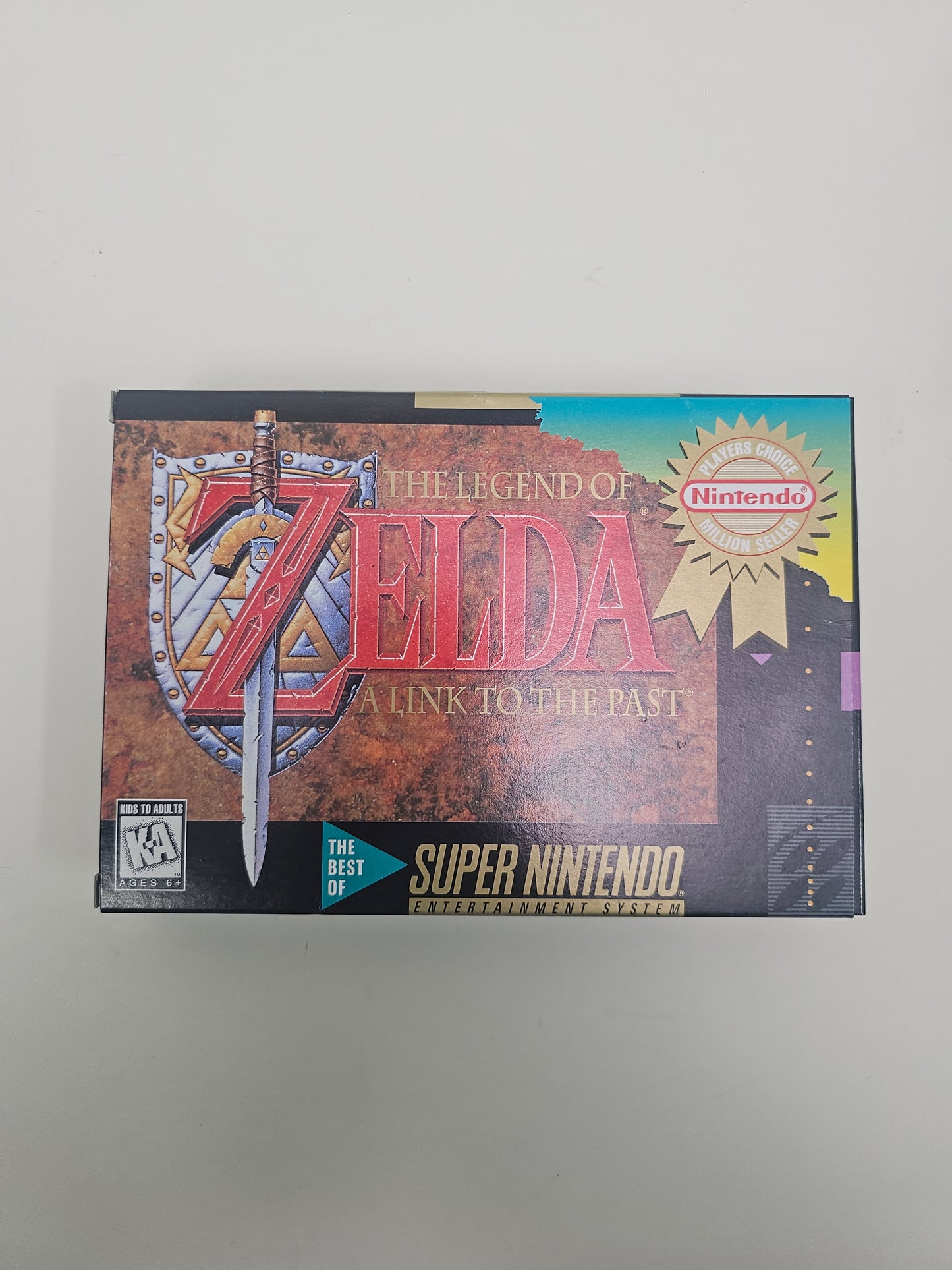 Zelda Link to the Past [Player's Choice] (Super Nintendo SNES, 1995)