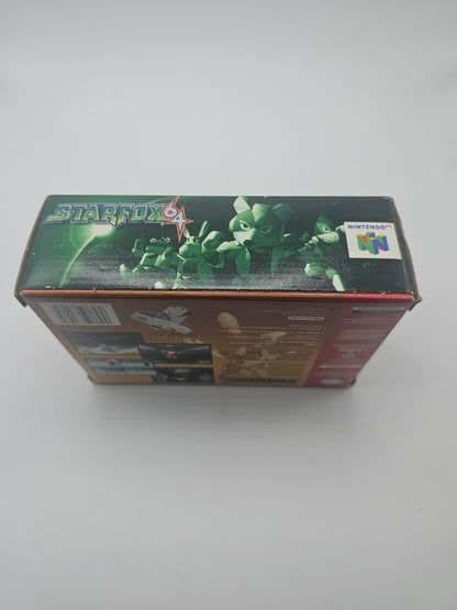 Star Fox 64  (Nintendo 64 N64,  1997) With Rumble Pak
