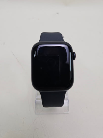 Unlocked Apple Watch Series 9 45MM Midnight Aluminum Black Sport Band A2964