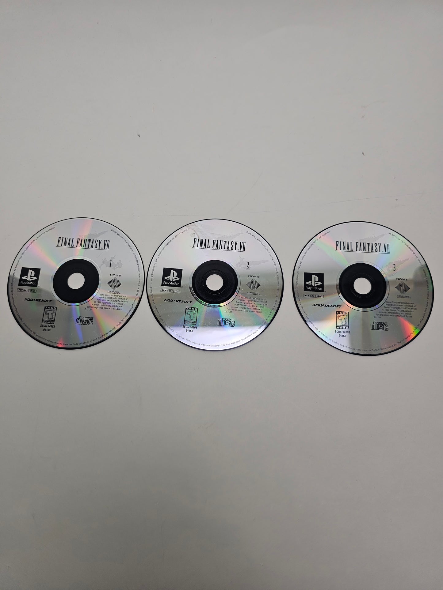 Final Fantasy VII (Sony PlayStation 1 PS1, 1997)