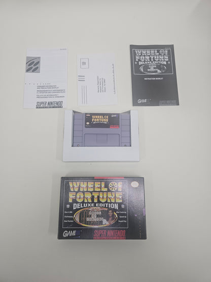 Wheel of Fortune Deluxe Edition (Super Nintendo SNES, 1994)