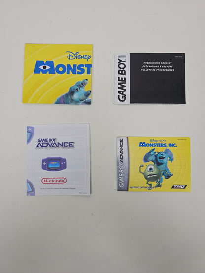Monsters Inc (Nintendo GameBoy Advance, 2002)