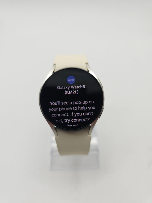 WiFi Only Samsung Galaxy Watch6 Stainless Steel Smartwatch SM-R935U
