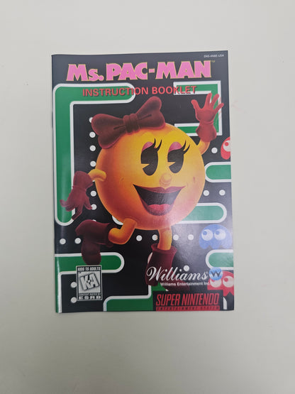 Ms. Pac-Man (Super Nintendo SNES, 1996)
