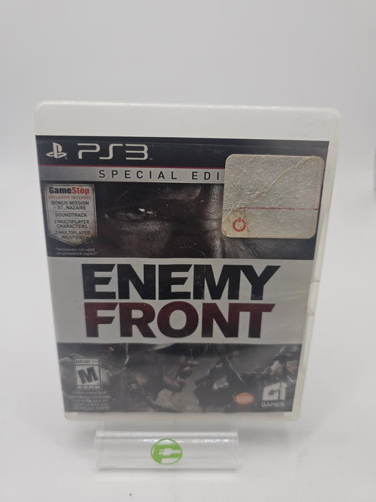 Enemy Front [Special Edition] (Sony PlayStation 3 PS3, 2014)