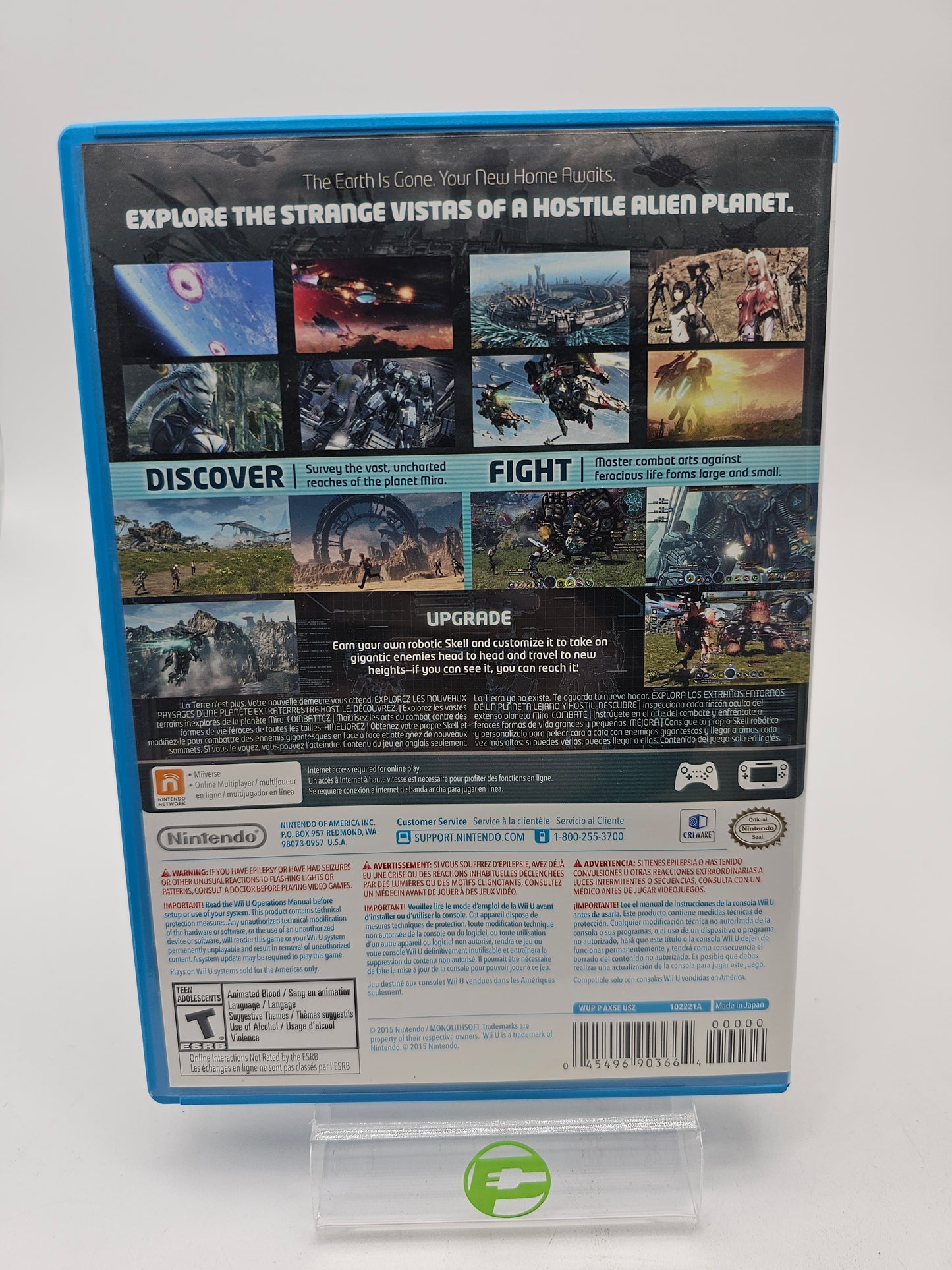 Xenoblade Chronicles X (Nintendo Wii U, 2015)
