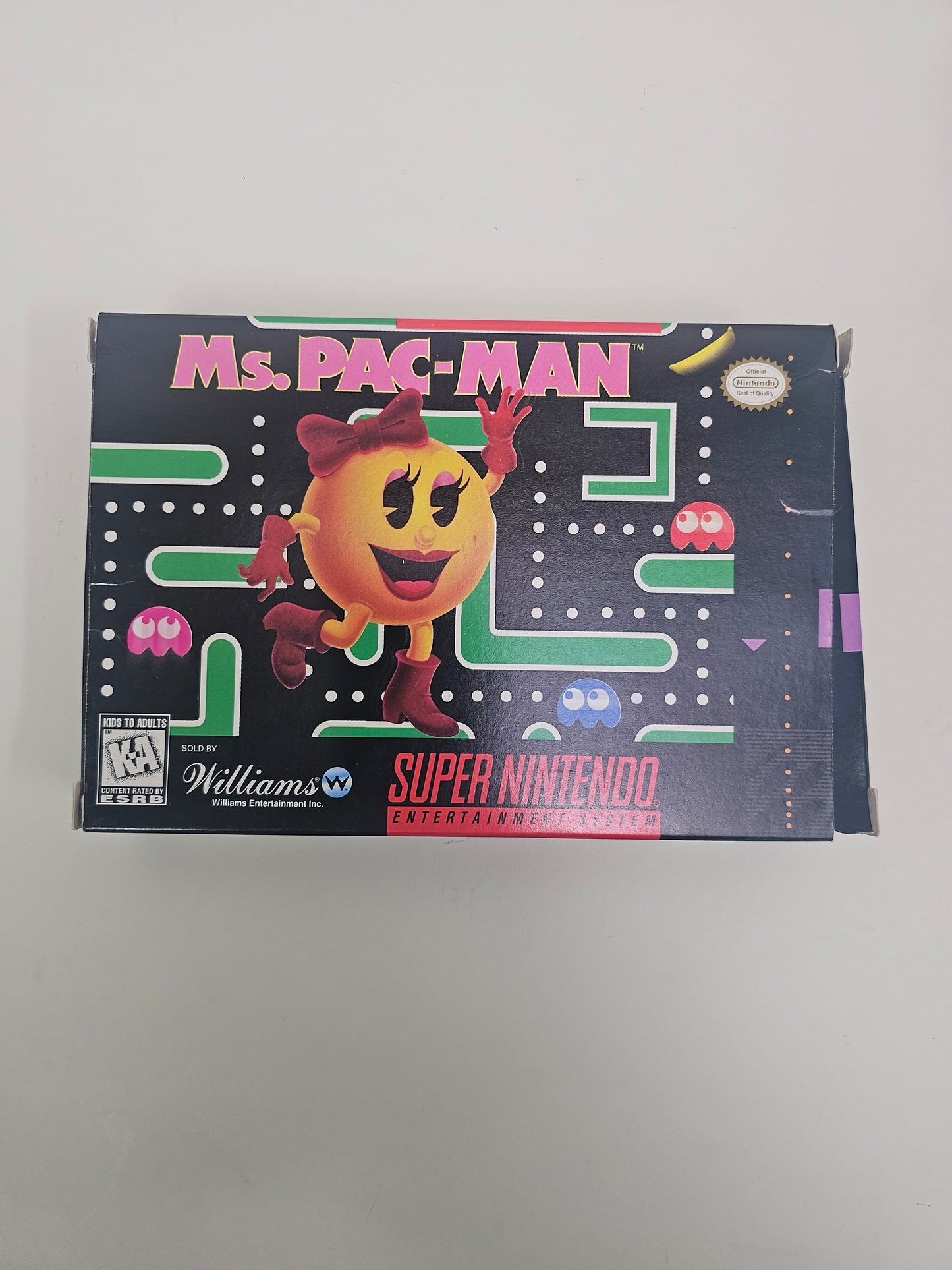 Ms. Pac-Man (Super Nintendo SNES, 1996)