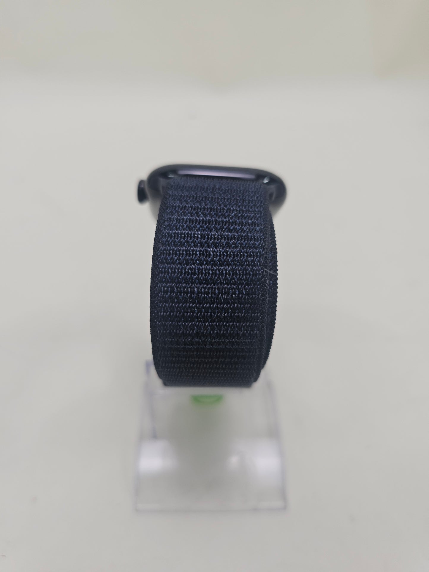GPS Only Apple Watch Series 10 46MM Black Aluminum Midnight Nylon Band A2999
