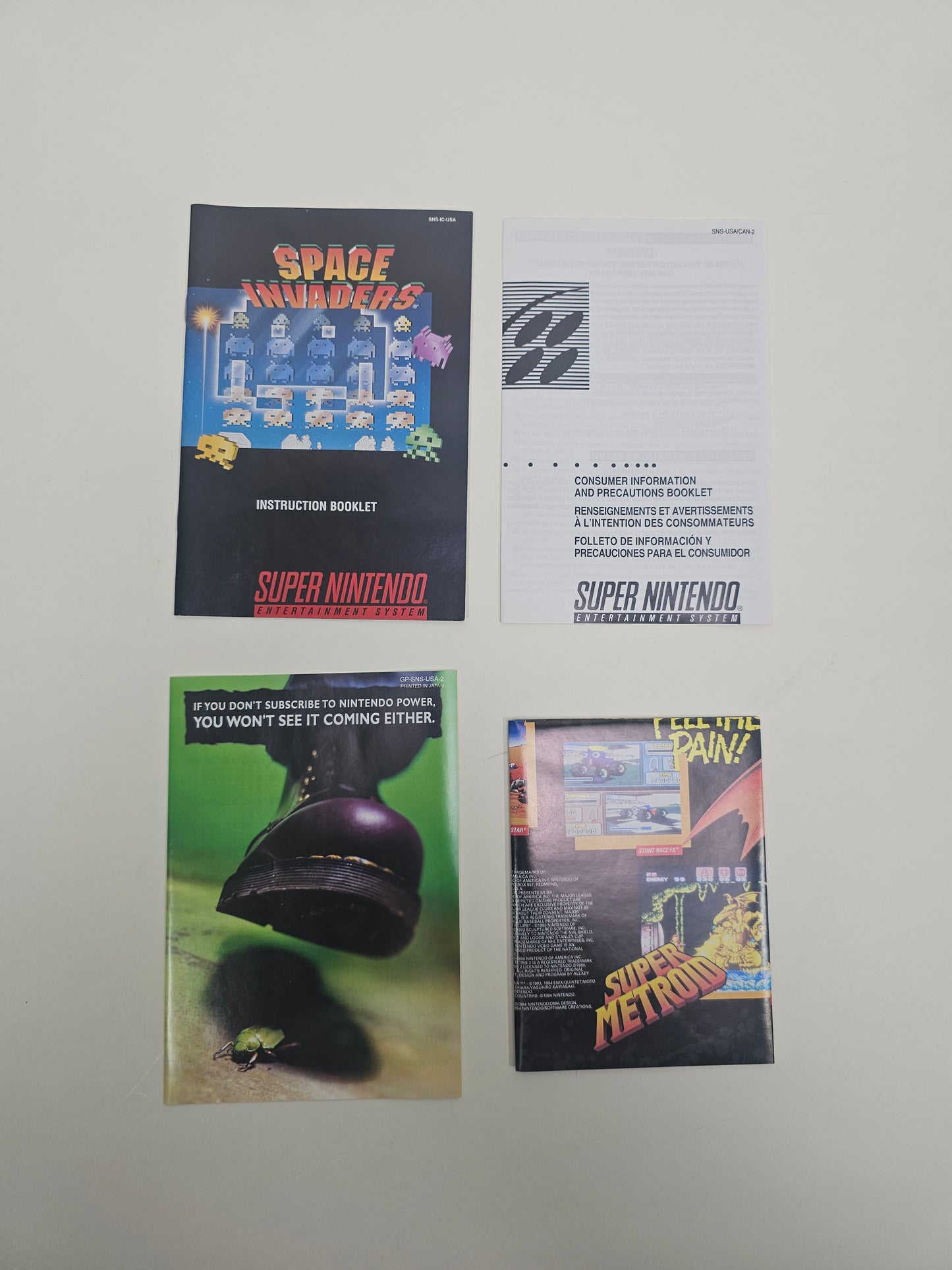 Space Invaders (Super Nintendo SNES, 1997)