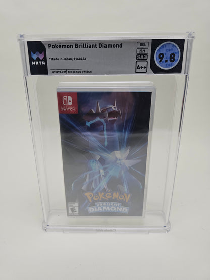 New Pokemon Brilliant Diamond (Nintendo Switch, 2021) Wata 9.8 A++