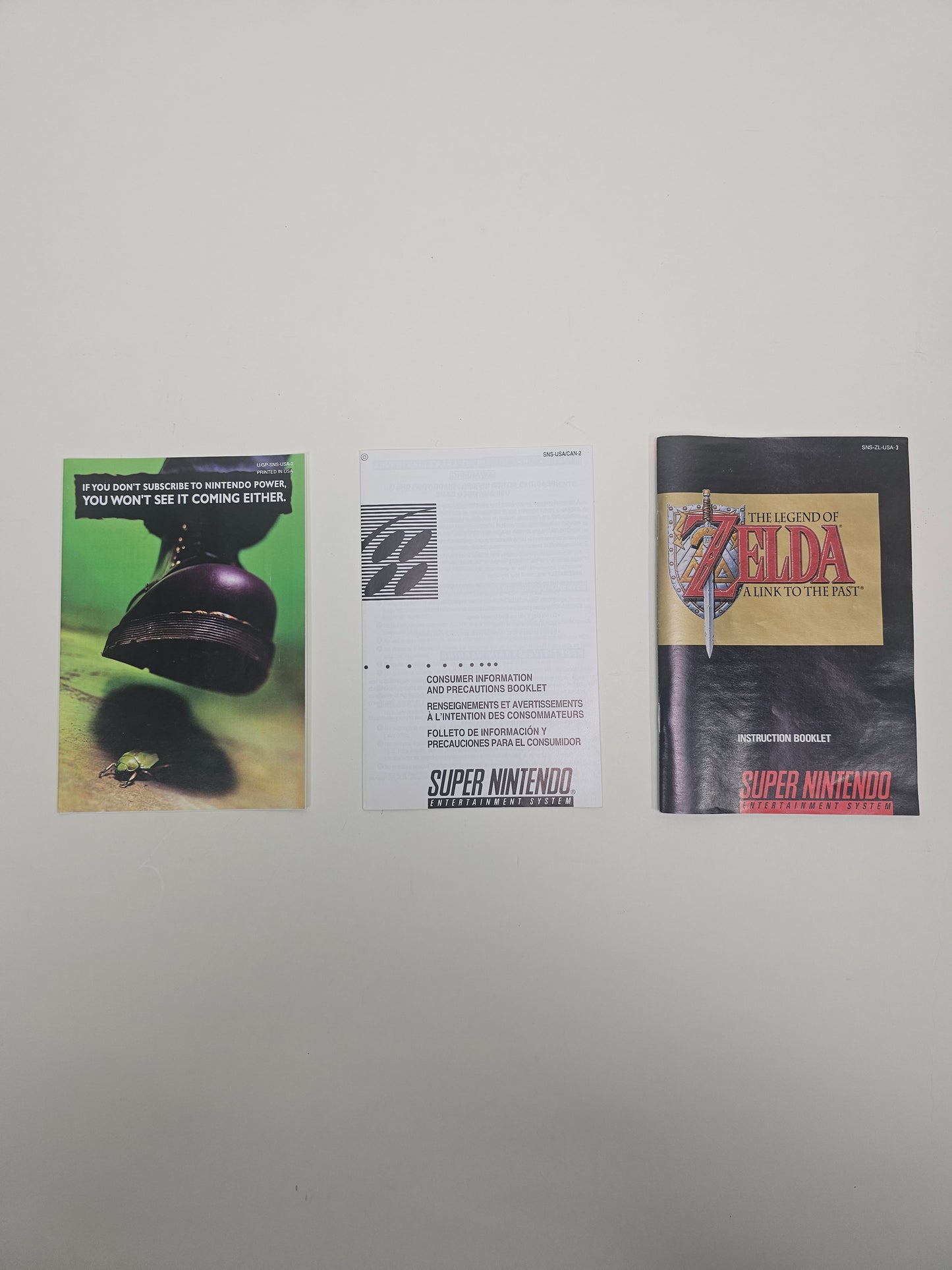 Zelda Link to the Past [Player's Choice] (Super Nintendo SNES, 1995)