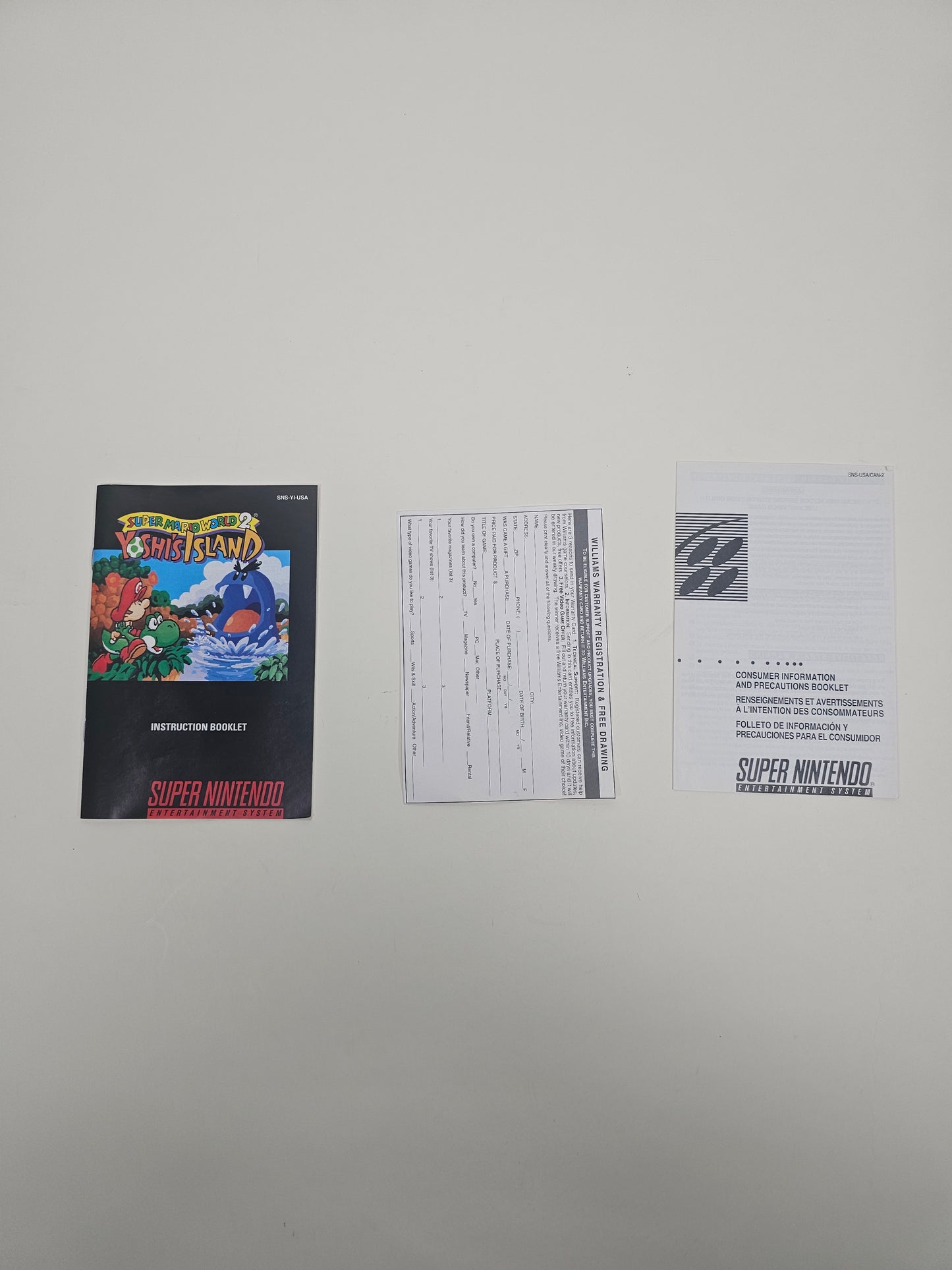 Super Mario World 2 Yoshi's Island (Super Nintendo SNES, 1995)