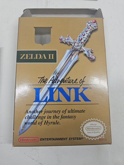 Zelda II The Adventure of Link (Nintendo NES,  1988) CIB