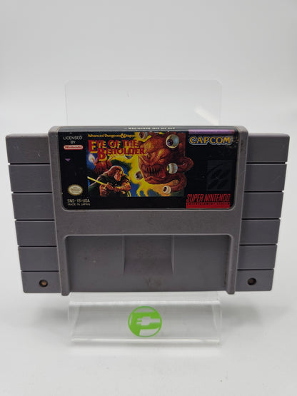 Advanced Dungeons & Dragons Eye of the Beholder (Super Nintendo SNES, 1994)