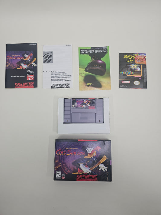 Maui Mallard in Cold Shadow (Super Nintendo SNES, 1996) CIB