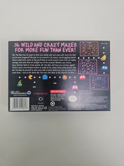 Ms. Pac-Man (Super Nintendo SNES, 1996)