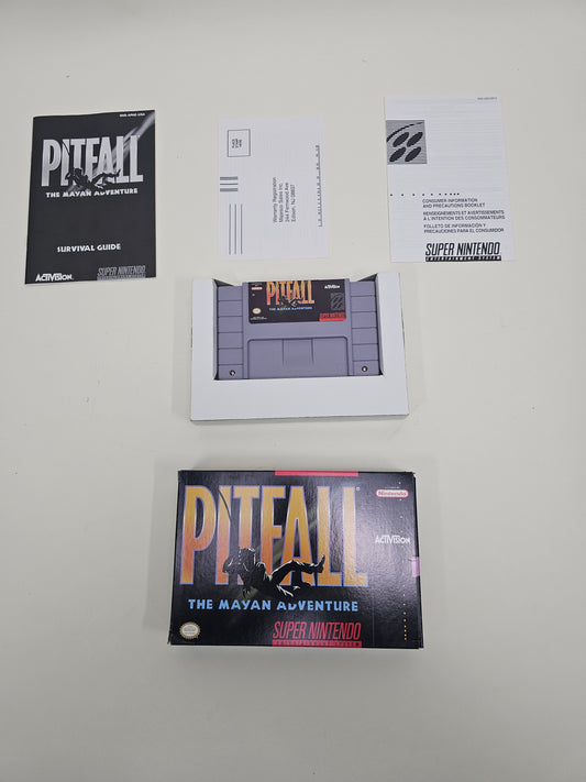 Pitfall Mayan Adventure (Super Nintendo SNES, 1994)