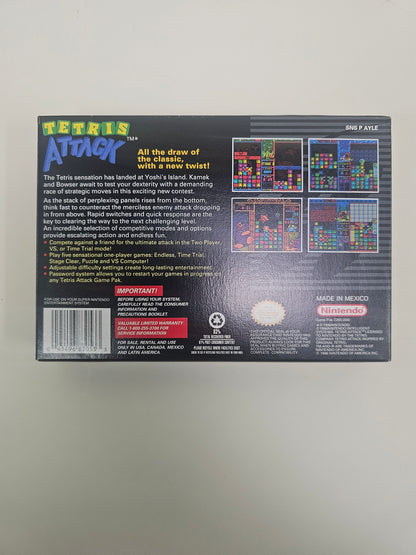 Tetris Attack (Super Nintendo SNES, 1996)
