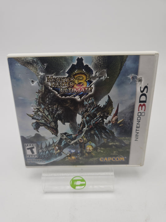 Monster Hunter 3 Ultimate (Nintendo 3DS, 2013)