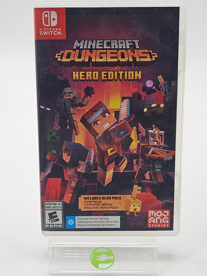 Minecraft Dungeons [Hero Edition] (Nintendo Switch, 2020)