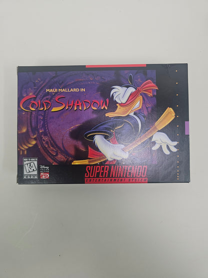 Maui Mallard in Cold Shadow (Super Nintendo SNES, 1996) CIB